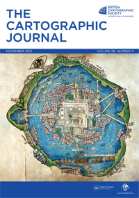 Cover image for The Cartographic Journal, Volume 58, Issue 4, 2021