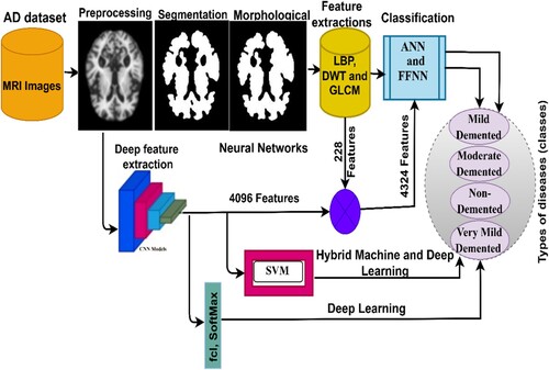 Figure 1. Methodology for tracking the progression of AD.