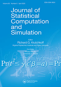 Cover image for Journal of Statistical Computation and Simulation, Volume 90, Issue 6, 2020