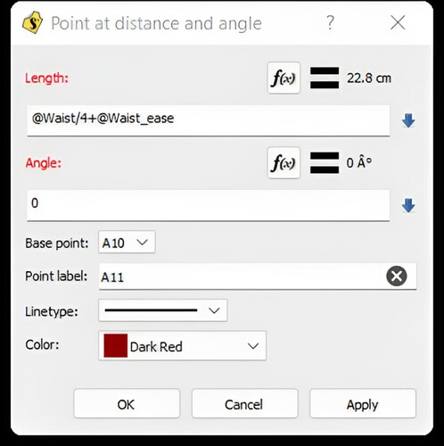 Figure 7. An example of a properties editor.