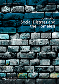 Cover image for Journal of Social Distress and Homelessness, Volume 26, Issue 2, 2017