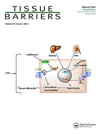 Cover image for Tissue Barriers, Volume 10, Issue 2, 2022