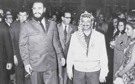 Fidel Castro with Yasser Arafat WIKIMEDIA COMMONS