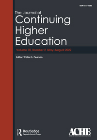 Cover image for The Journal of Continuing Higher Education, Volume 70, Issue 2, 2022
