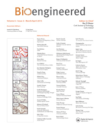 Cover image for Bioengineered, Volume 6, Issue 2, 2015