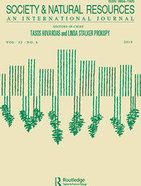 Cover image for Society & Natural Resources, Volume 32, Issue 6, 2019