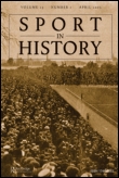 Cover image for Sport in History, Volume 32, Issue 2, 2012