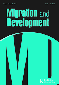 Cover image for Migration and Development, Volume 7, Issue 2, 2018