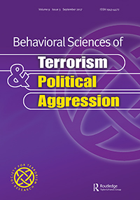 Cover image for Behavioral Sciences of Terrorism and Political Aggression, Volume 9, Issue 3, 2017