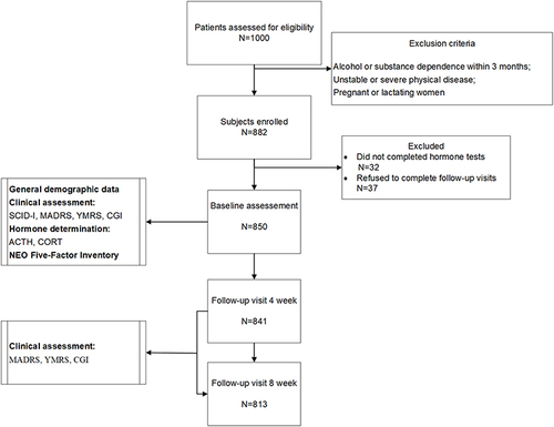 Figure 1 Flow chart of the study design.