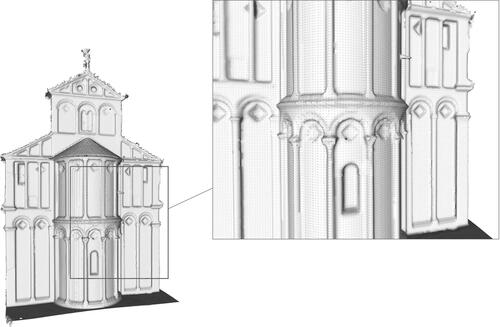 Figure 13. Mesh resampling of the overall model.