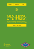 Cover image for Mentoring & Tutoring: Partnership in Learning, Volume 22, Issue 4, 2014