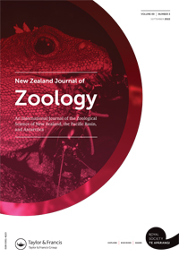 Cover image for New Zealand Journal of Zoology, Volume 49, Issue 3, 2022