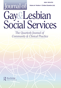 Cover image for Sexual and Gender Diversity in Social Services, Volume 34, Issue 4, 2022