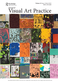 Cover image for Journal of Visual Art Practice, Volume 22, Issue 1, 2023