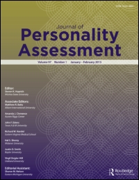 Cover image for Journal of Personality Assessment, Volume 99, Issue 1, 2017