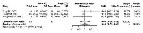 Figure 7 IVA forest plot.