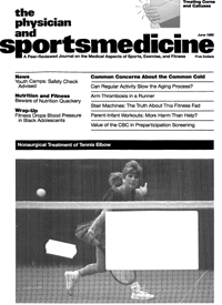 Cover image for The Physician and Sportsmedicine, Volume 18, Issue 6, 1990