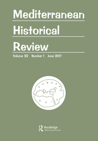 Cover image for Mediterranean Historical Review, Volume 32, Issue 1, 2017