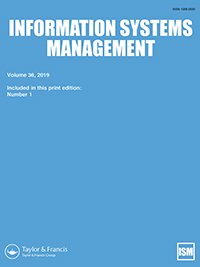 Cover image for Information Systems Management, Volume 36, Issue 1, 2019