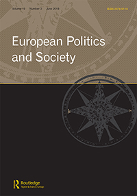 Cover image for European Politics and Society, Volume 19, Issue 3, 2018