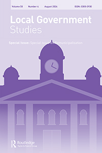Cover image for Local Government Studies, Volume 50, Issue 4, 2024