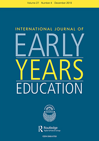 Cover image for International Journal of Early Years Education, Volume 27, Issue 4, 2019