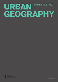 Cover image for Urban Geography, Volume 42, Issue 5, 2021