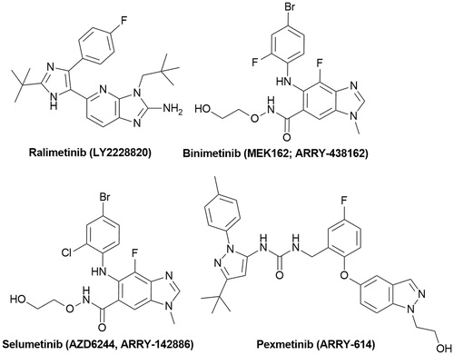 Figure 1. Roscivitine and purine isosteres as small-molecule inhibitors of CDK under clinical evaluations for the treatment of cancer.