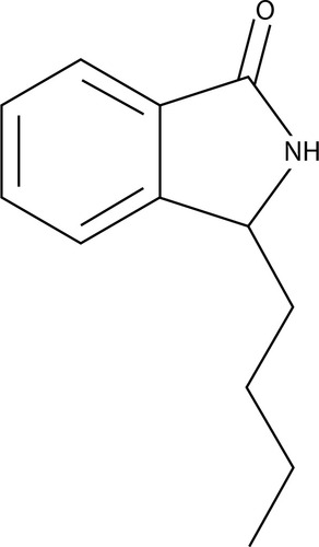 Figure 1 Structure of 3d (-n-Butyl-2, 3-dihydro-1H-isoindol-1-one).