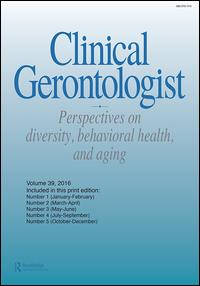 Cover image for Clinical Gerontologist, Volume 40, Issue 3, 2017