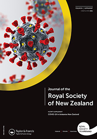 Cover image for Journal of the Royal Society of New Zealand, Volume 51, Issue sup1, 2021