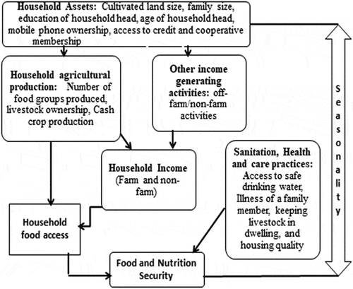 Figure 1. Conceptual framework of the study (Adapted from Sassi, Citation2018).