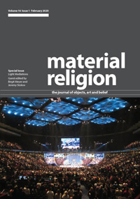 Cover image for Material Religion, Volume 16, Issue 1, 2020