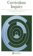 Cover image for Curriculum Inquiry, Volume 25, Issue 1, 1995
