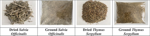 Figure 1. Plant sources used in dyeing experiments.