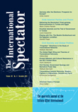 Cover image for The International Spectator, Volume 48, Issue 4, 2013