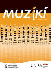 Cover image for Muziki, Volume 15, Issue 2, 2018