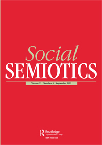 Cover image for Social Semiotics, Volume 33, Issue 4, 2023