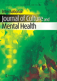 Cover image for International Journal of Culture and Mental Health, Volume 10, Issue 4, 2017