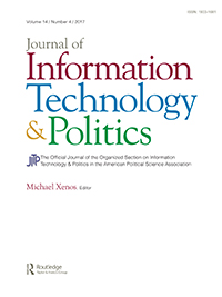 Cover image for Journal of Information Technology & Politics, Volume 14, Issue 4, 2017