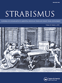 Cover image for Strabismus, Volume 26, Issue 4, 2018