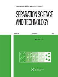 Cover image for Separation Science and Technology, Volume 56, Issue 15, 2021