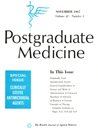 Cover image for Postgraduate Medicine, Volume 42, Issue 5, 1967