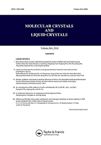 Cover image for Molecular Crystals and Liquid Crystals, Volume 664, Issue 1, 2018