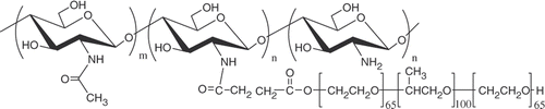 Figure 1. The chemical structure of the CP copolymer.