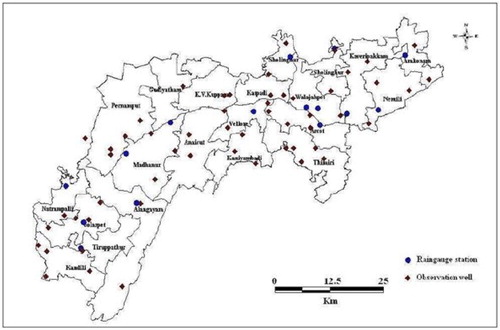 Figure 4. Administrative blocks of the study area.