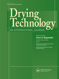 Cover image for Drying Technology, Volume 39, Issue 3, 2021