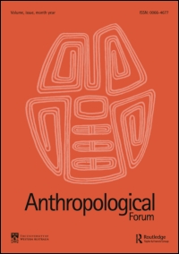 Cover image for Anthropological Forum, Volume 17, Issue 3, 2007