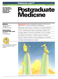 Cover image for Postgraduate Medicine, Volume 89, Issue 5, 1991
